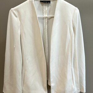 Reserved Women's White/Cream Dress Jacket